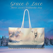 Grace & Lace Horse Lover's Weekender Bag