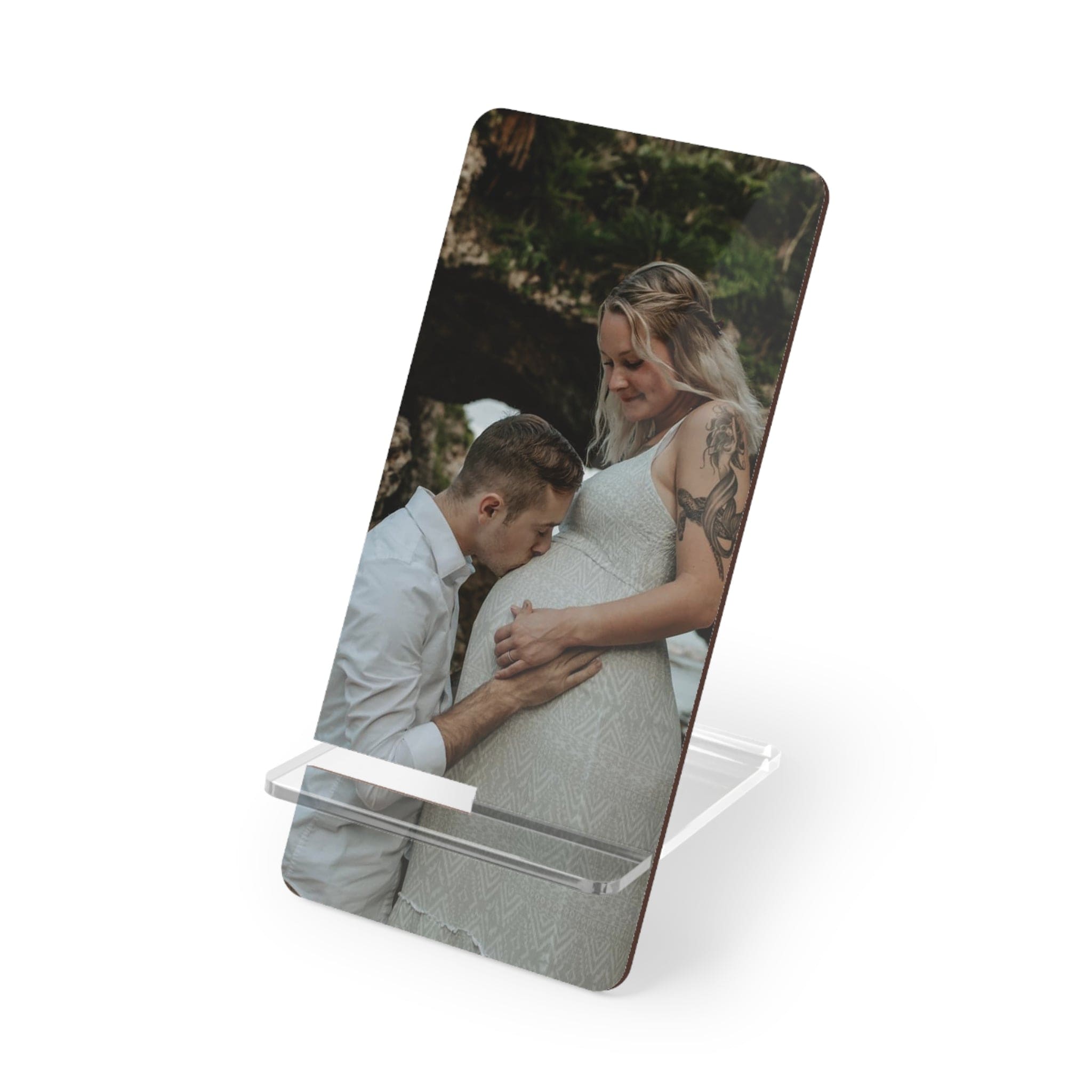 Printify Accessories 2.8" x 5.9" / Glossy CUSTOM Liz & Kaleb Gift Mobile Display Stand for Smartphones