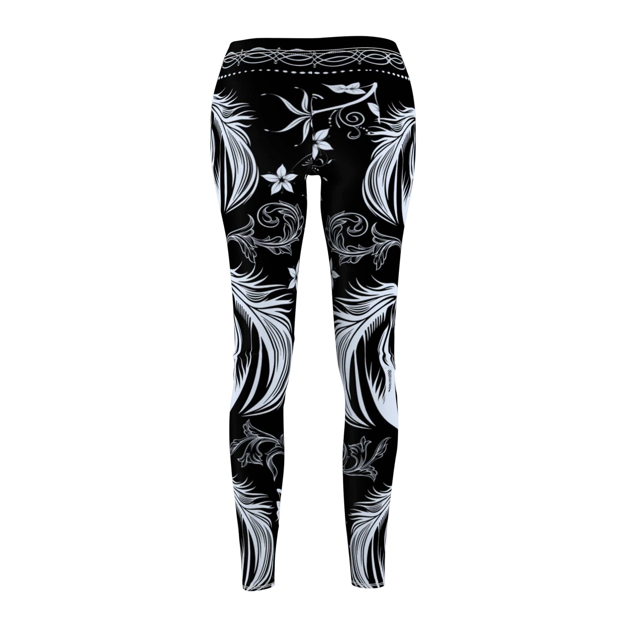 Printify All Over Prints Elegant Blue Ice Horse SuperSoft Casual Leggings