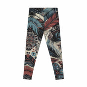 Printify All Over Prints Fabulously Feathered Ultimate Stretch Leggings