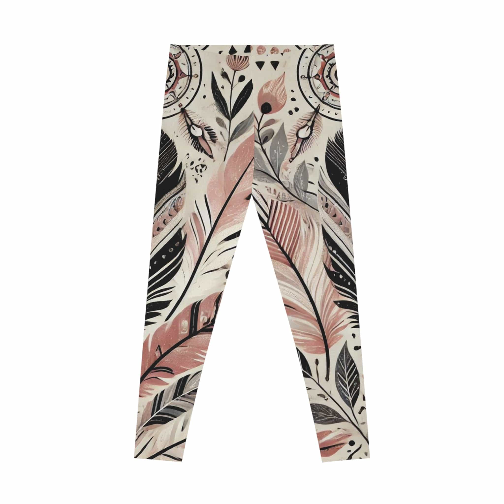 Printify All Over Prints Wrapped In Feathers Ultimate Stretch Leggings