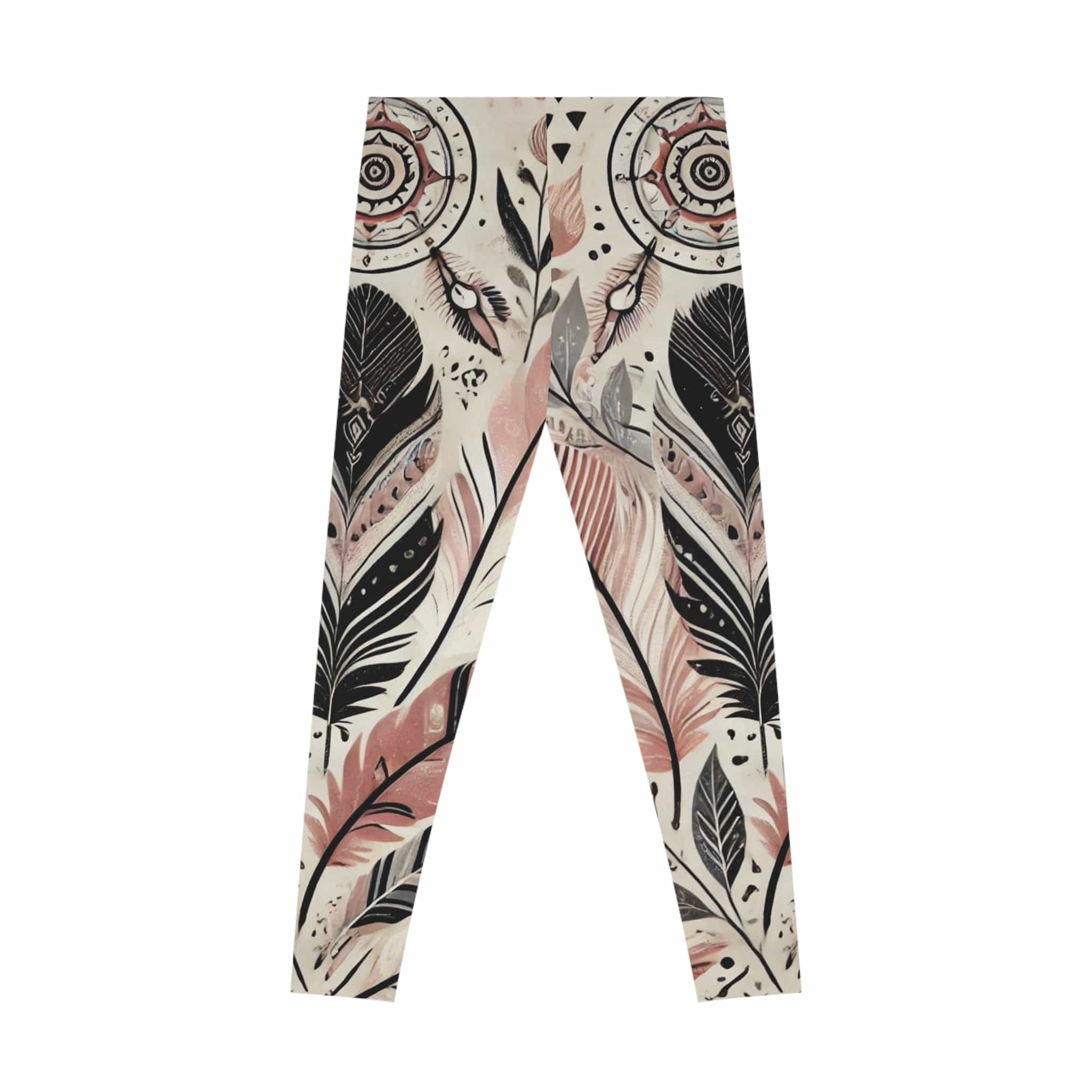 Printify All Over Prints Wrapped In Feathers Ultimate Stretch Leggings