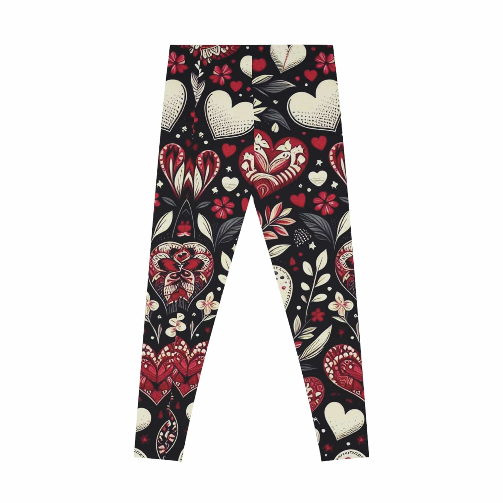 Printify All Over Prints Wrapped In Love Ultimate Stretch Leggings