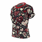 Printify All Over Prints Wrapped In Love Women's Valentine's Day Top