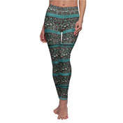 Printify All Over Prints XS / White stitching I Believe SuperSoft Christmas Leggings