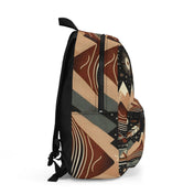 Printify Bags One size Abstract Desert Mountain Custom Backpack