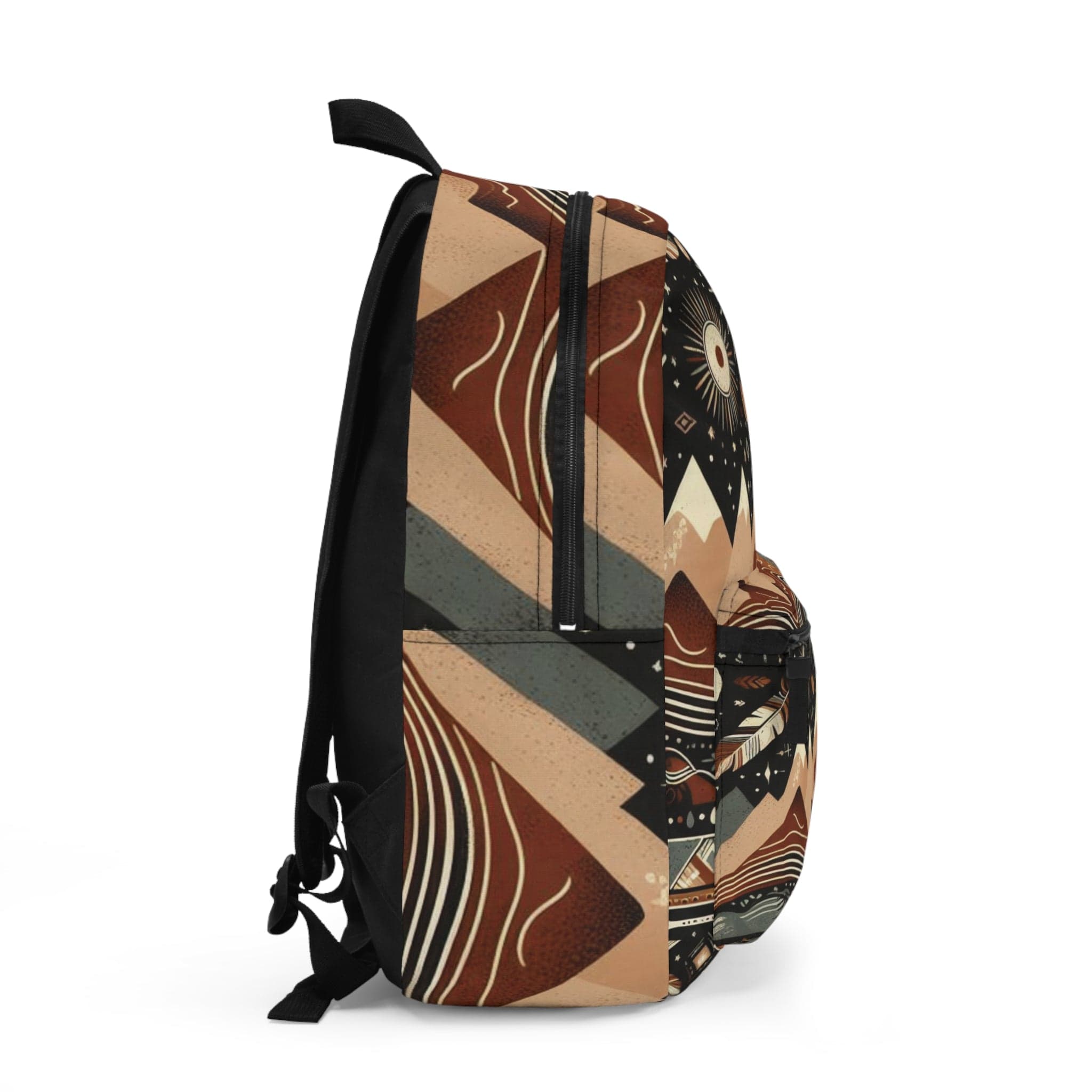 Printify Bags One size Abstract Desert Mountain Custom Backpack