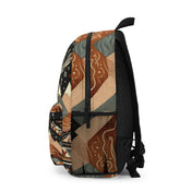 Printify Bags One size Abstract Desert Mountain Custom Backpack