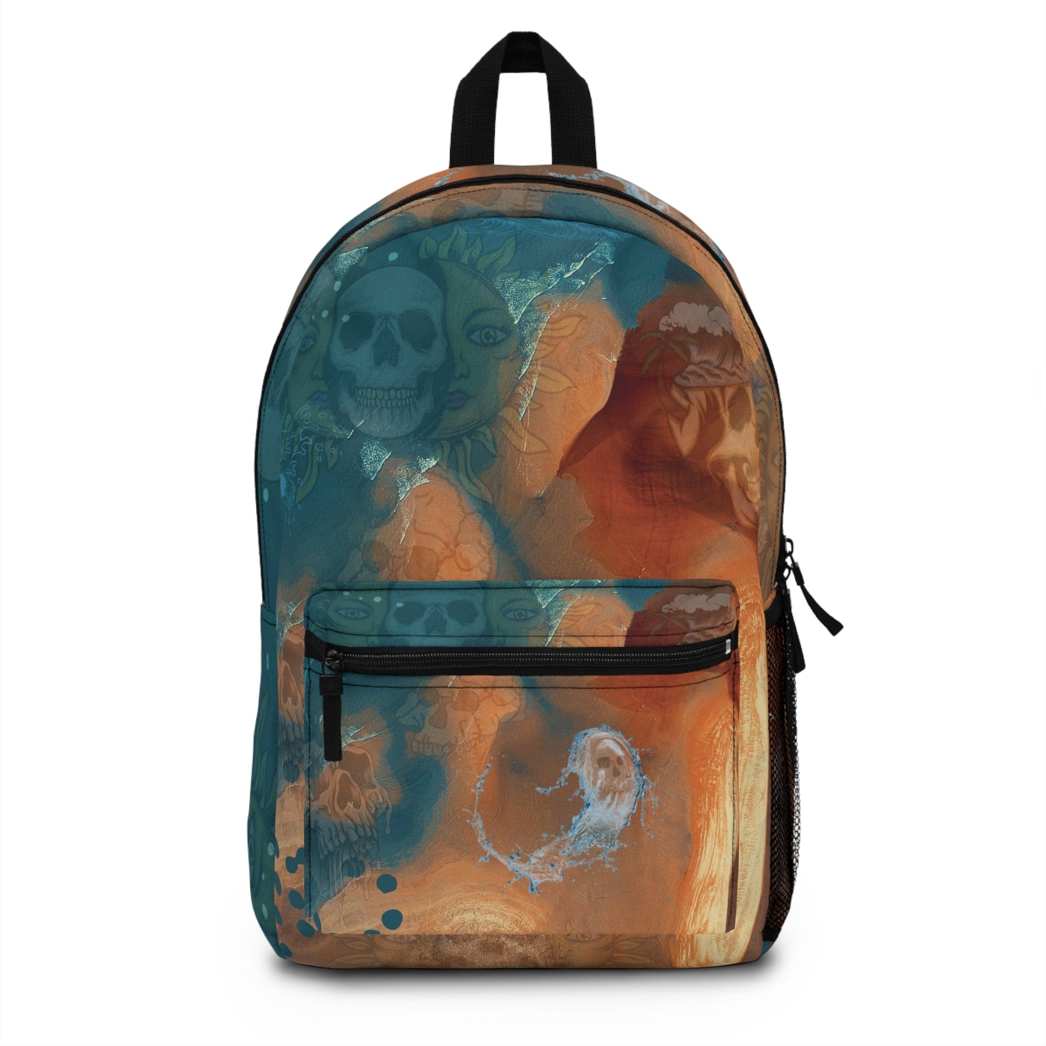 Printify Bags One size Skull Island Custom Backpack