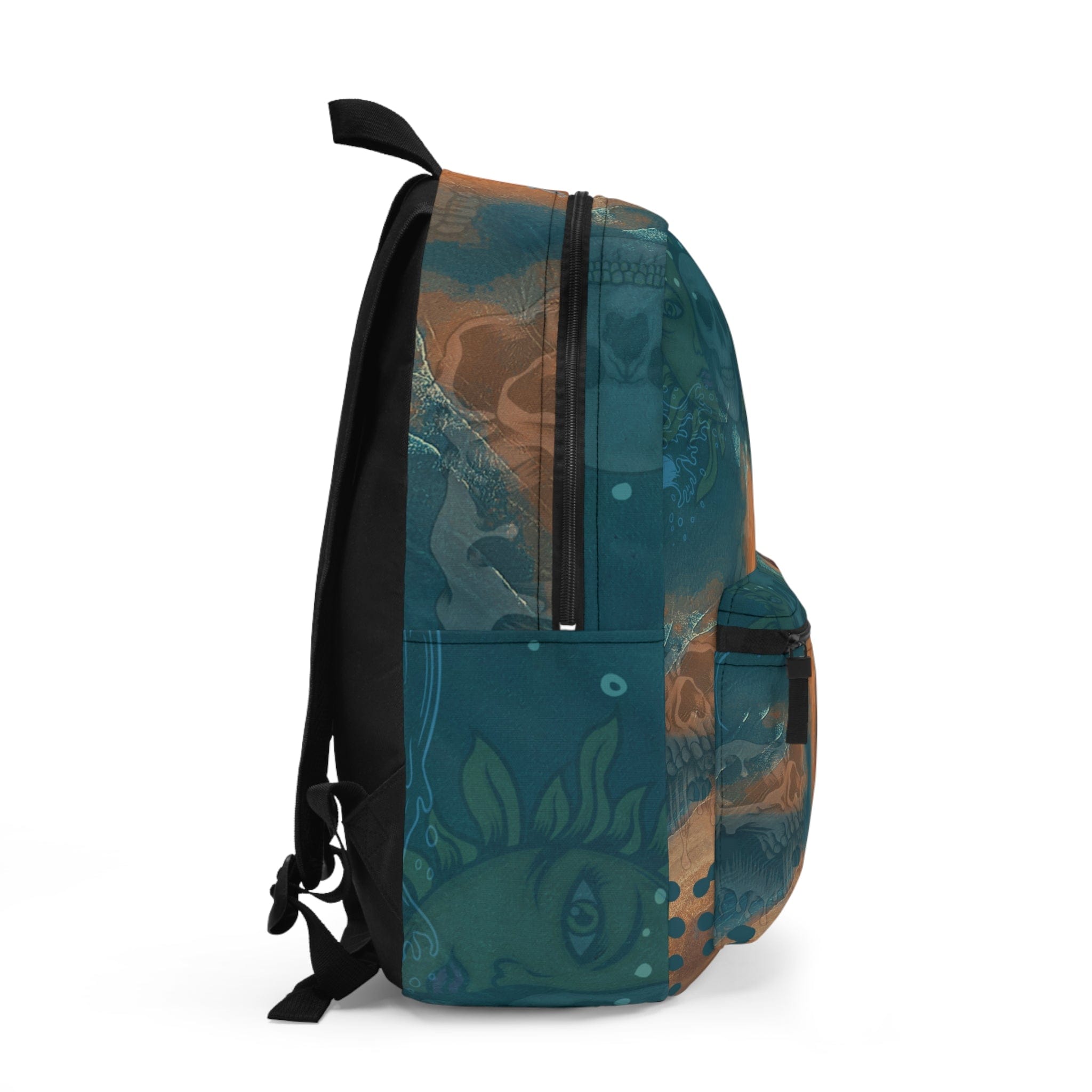 Printify Bags One size Skull Island Custom Backpack