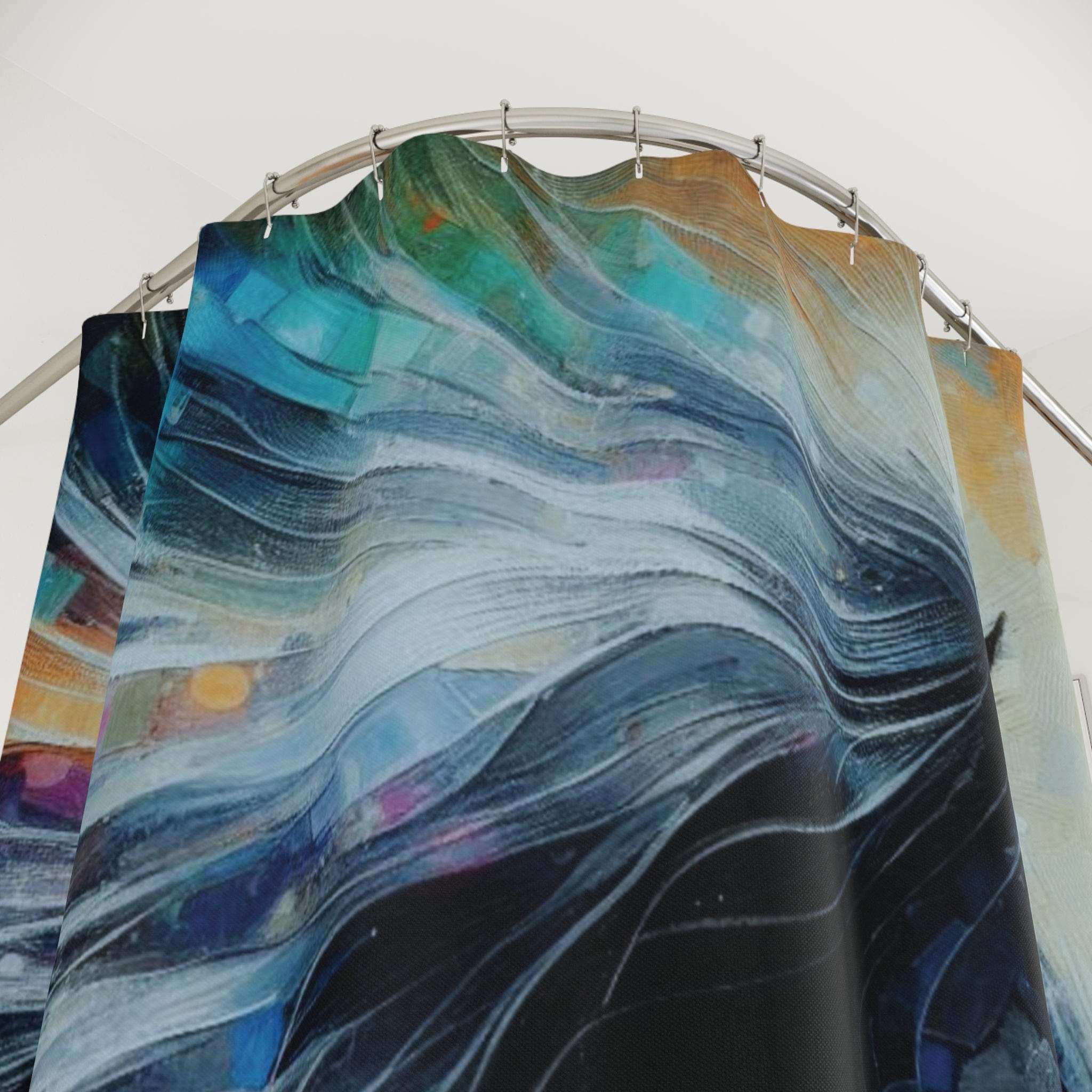 Majestic Horse Custom Shower Curtain - Artistic Decor for Equine Lovers