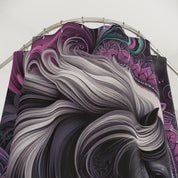 Mandala Mustang Custom Shower Curtain – Boho Décor for Horse Lovers