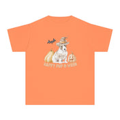 Printify Kids clothes Melon / XS Happy Pup-O-Ween Youth Halloween Tee