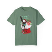 Printify T-Shirt Light Green / S Do You Hear What I Hear Donkey Claus Tee (Unisex)