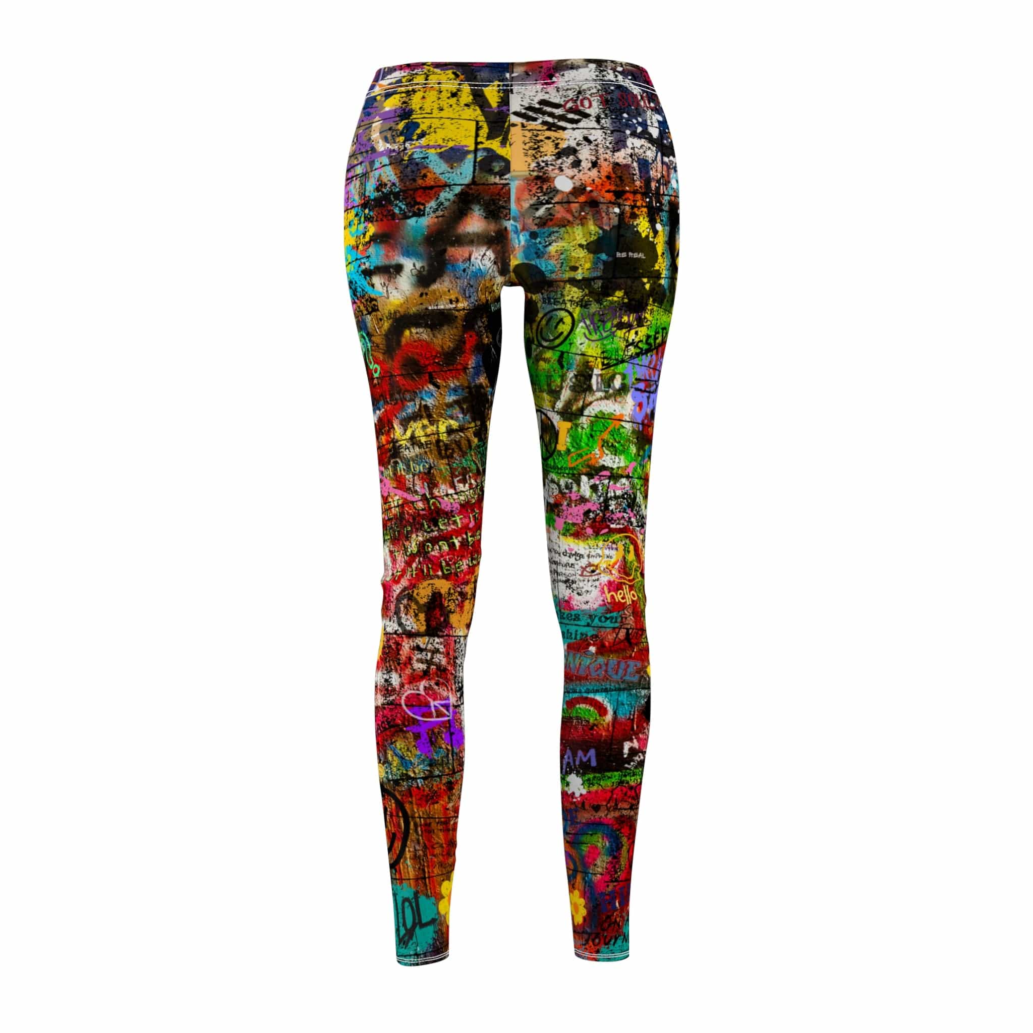 Urban SoulShine & co All Over Prints Graffiti Chatterbox SuperSoft Casual Leggings