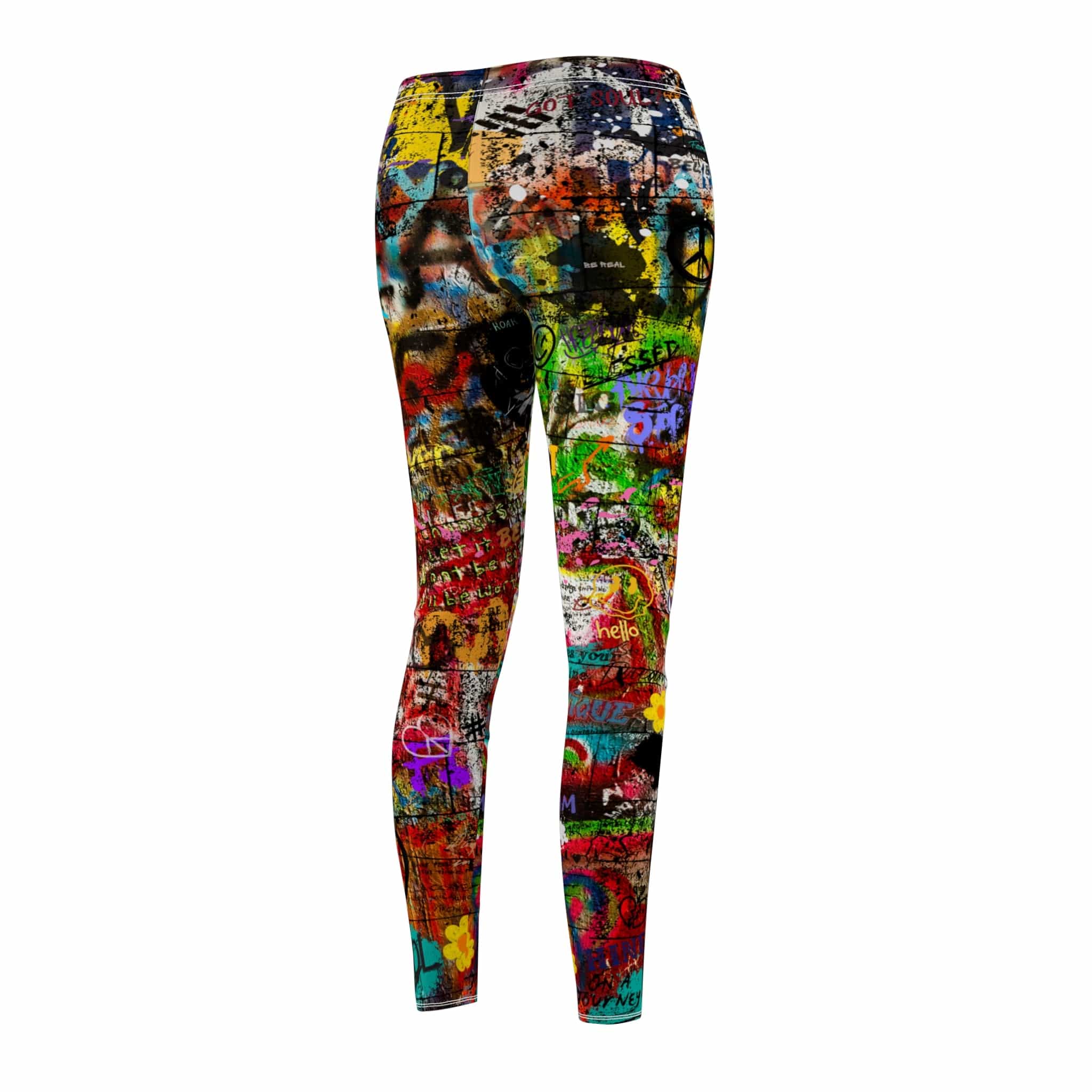 Urban SoulShine & co All Over Prints Graffiti Chatterbox SuperSoft Casual Leggings