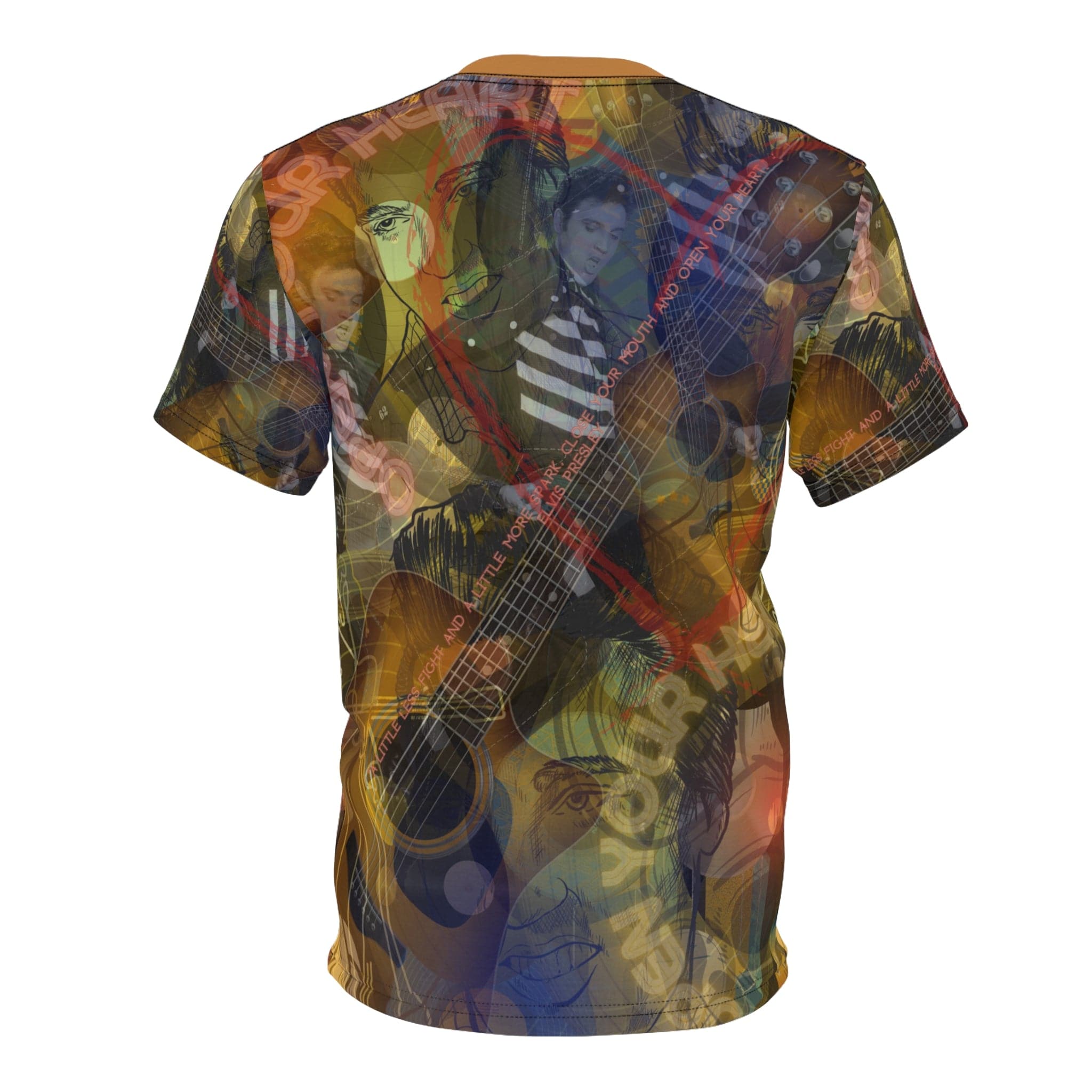 Urban SoulShine & co AOP T-Shirt King of Hearts Rock (unisex)