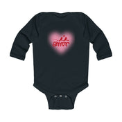 Urban SoulShine & co Baby Onesies Black / NB (0-3M) Amor Valentine's Day Long Sleeve Baby Onesie