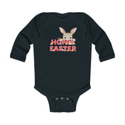 Urban SoulShine & co Baby Onesies Black / NB (0-3M) HOPPY Easter Long Sleeve Infant Onesie