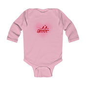 Urban SoulShine & co Baby Onesies Pink / NB (0-3M) Amor Valentine's Day Long Sleeve Baby Onesie