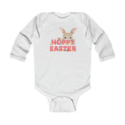 Urban SoulShine & co Baby Onesies White / NB (0-3M) HOPPY Easter Long Sleeve Infant Onesie