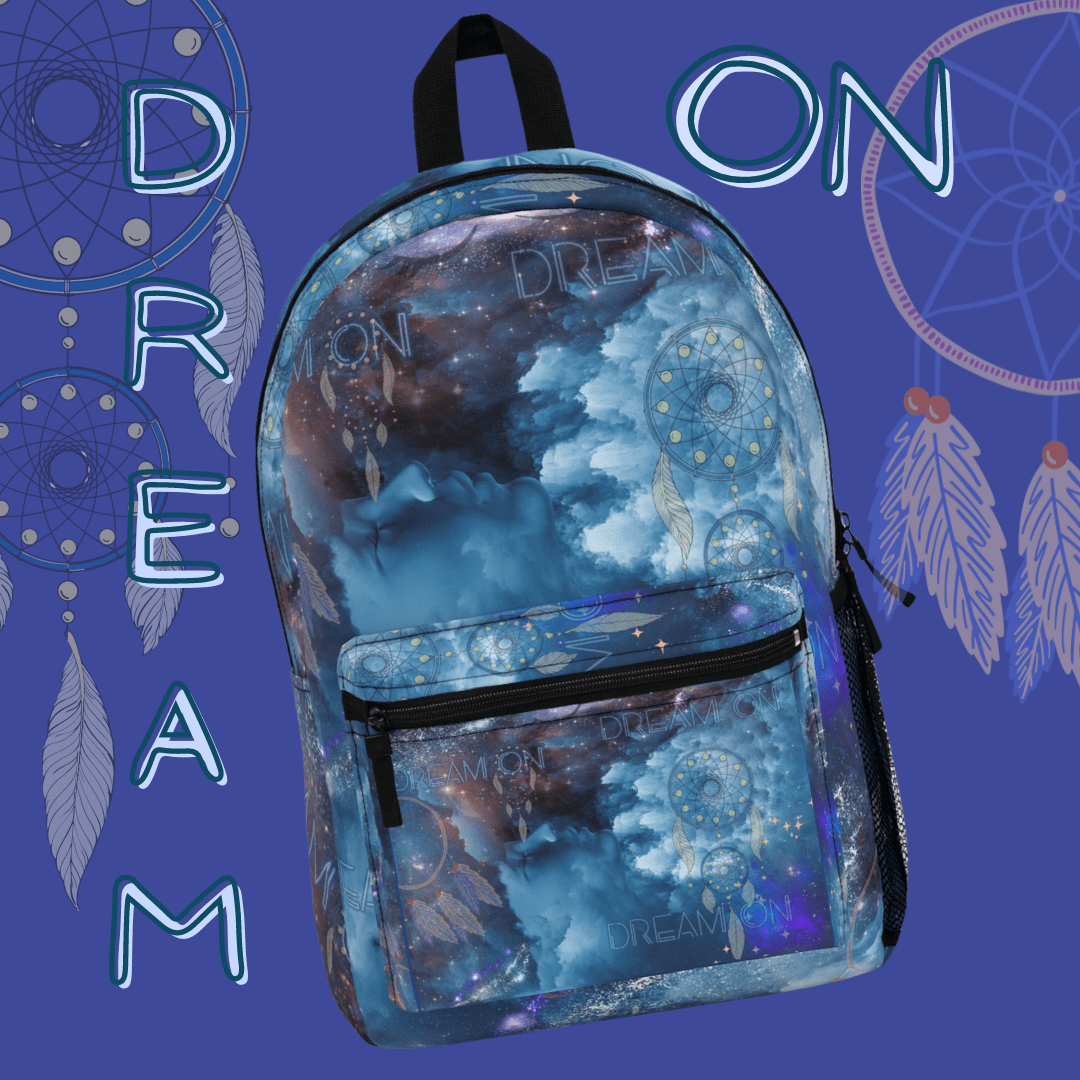 Urban SoulShine & co Backpack One size Abstract Blue Dream On Backpack