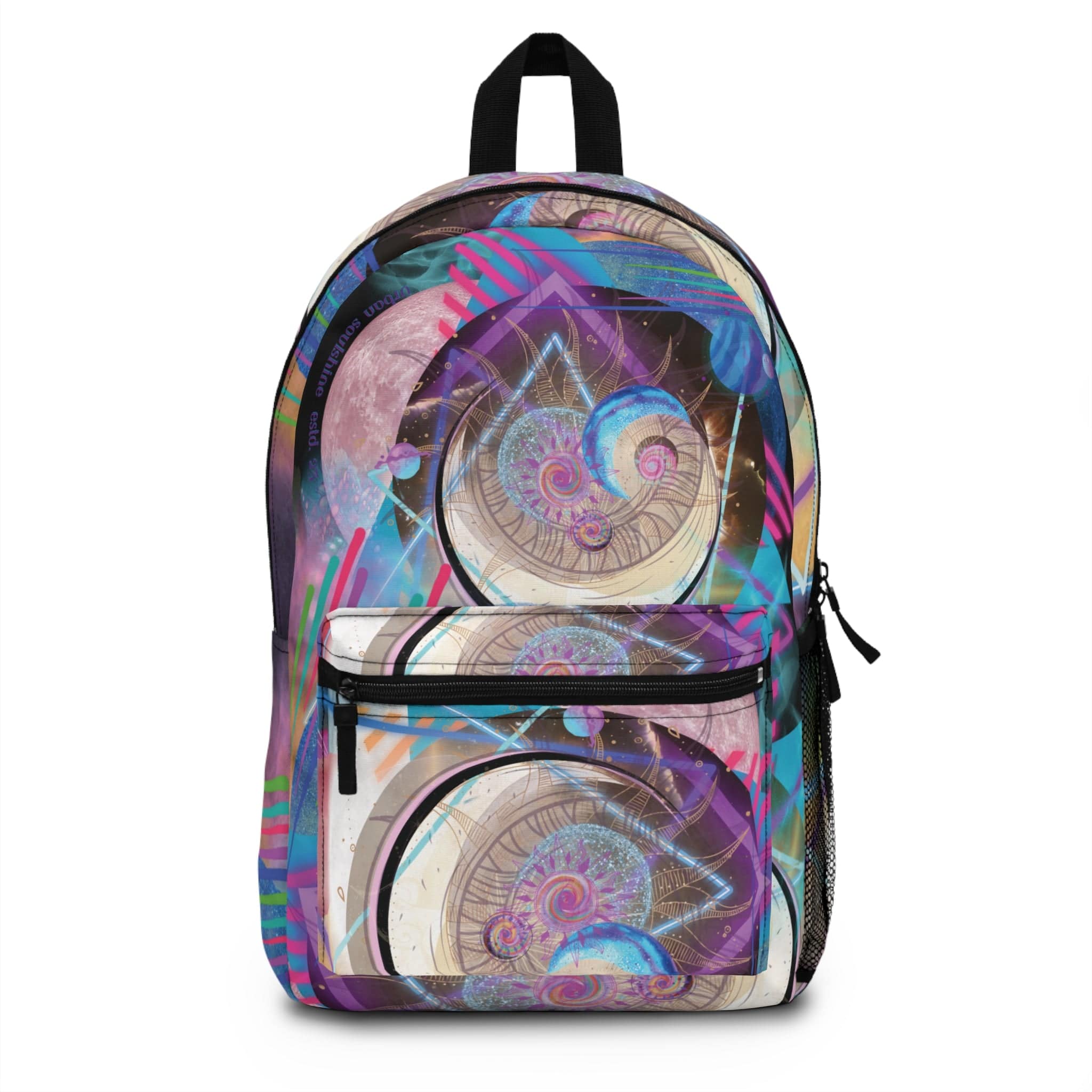 Urban SoulShine & co Backpack One size Bright Side Of the Moon Retro Backpack