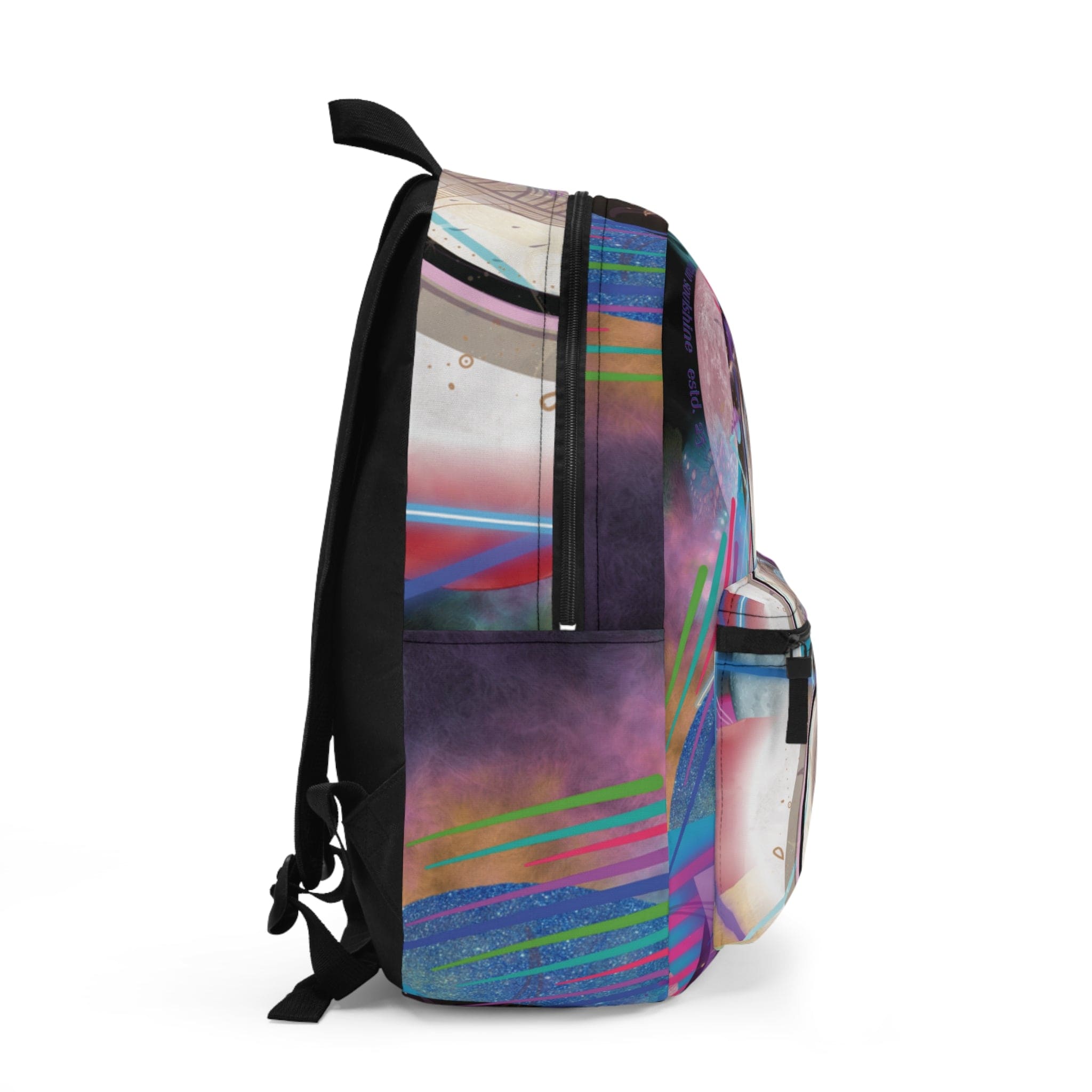 Urban SoulShine & co Backpack One size Bright Side Of the Moon Retro Backpack