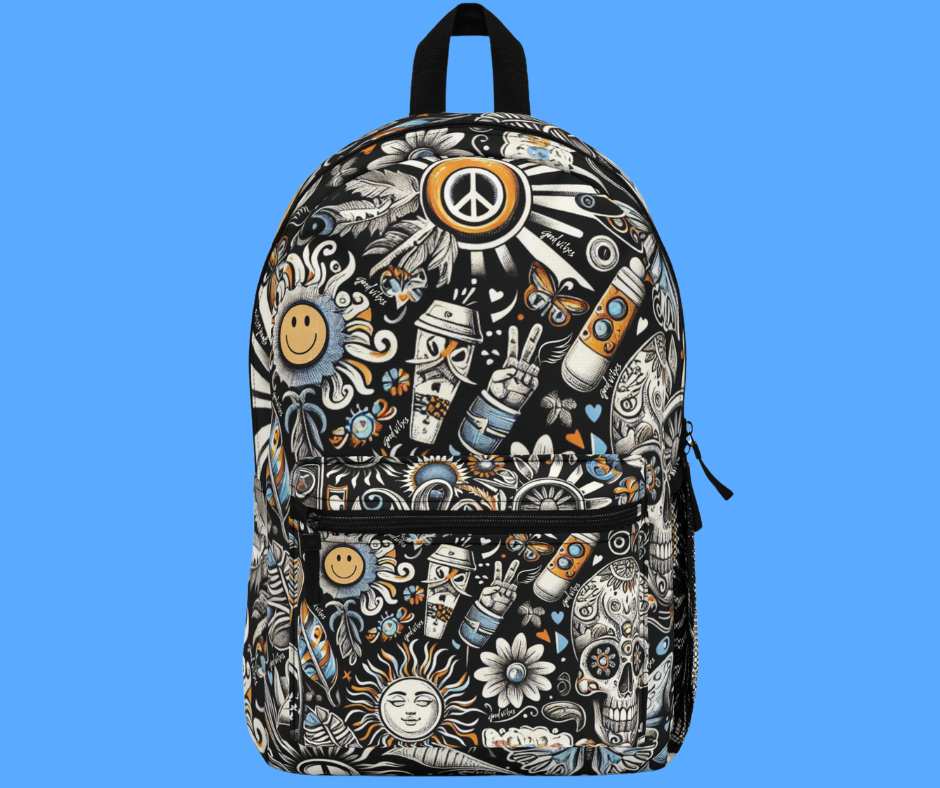 Urban SoulShine & co Backpack One size PEACE JUNKIE Good Vibes Backpack