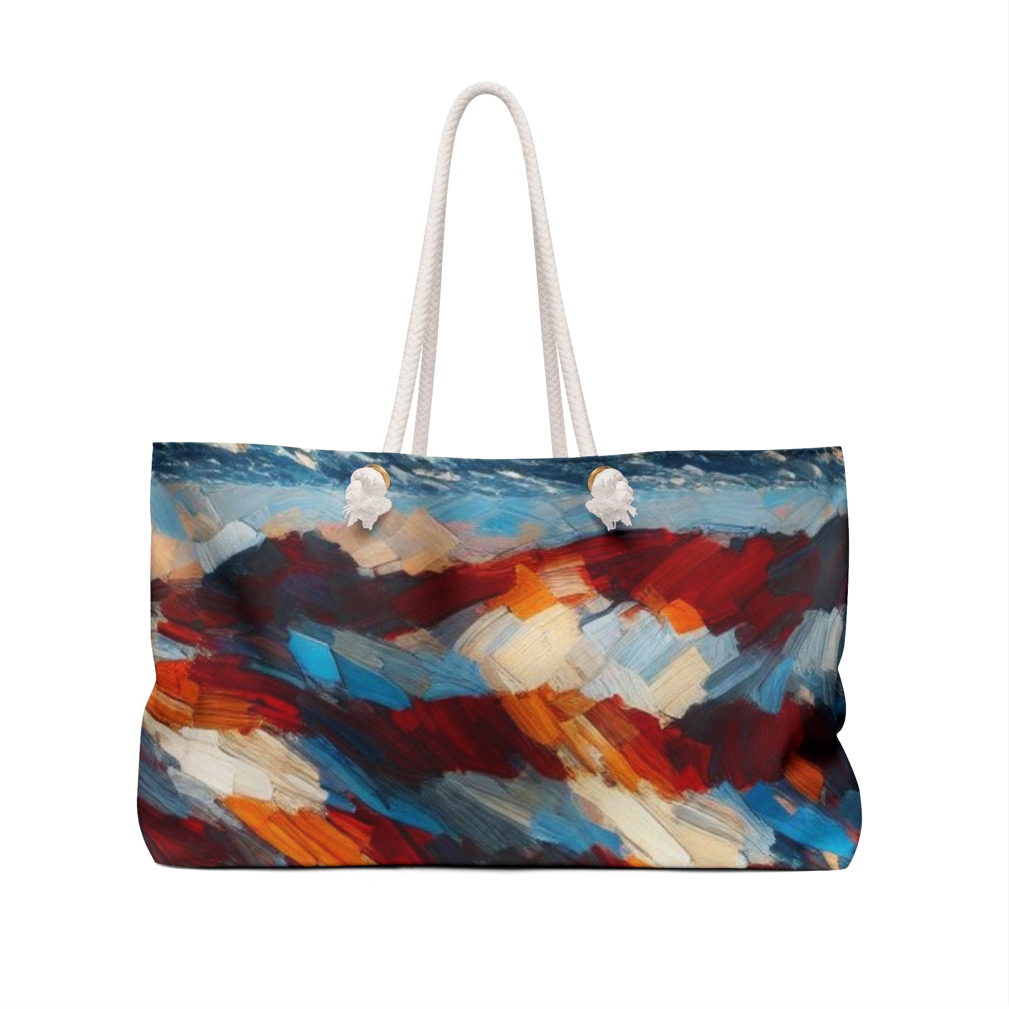 Urban SoulShine & co Bags 24" × 13" Waves of Freedom Custom Weekender/Beach Bag