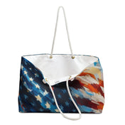 Urban SoulShine & co Bags 24" × 13" Waves of Freedom Custom Weekender/Beach Bag