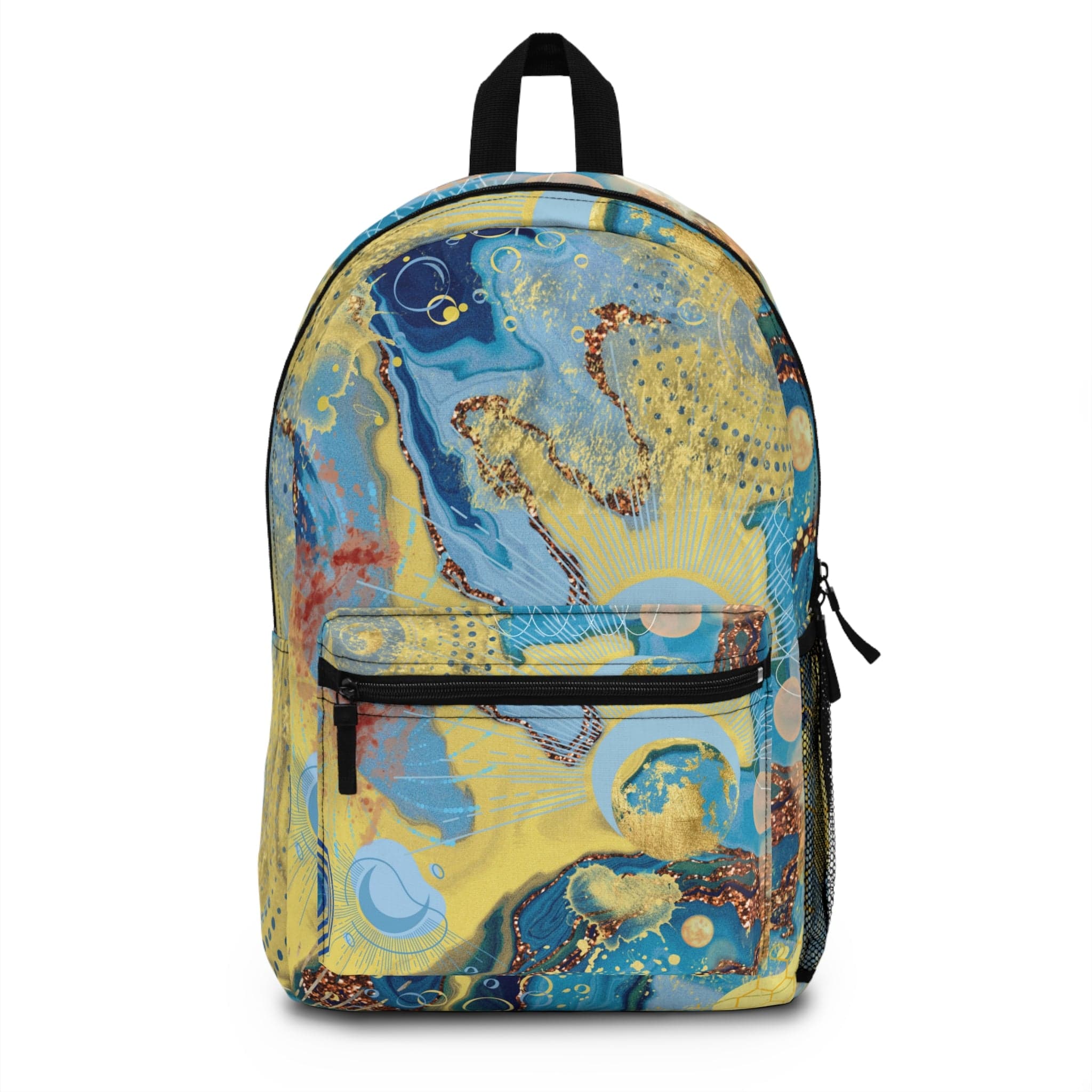 Urban SoulShine & co Bags One size Abstract Blue Moon Backpack