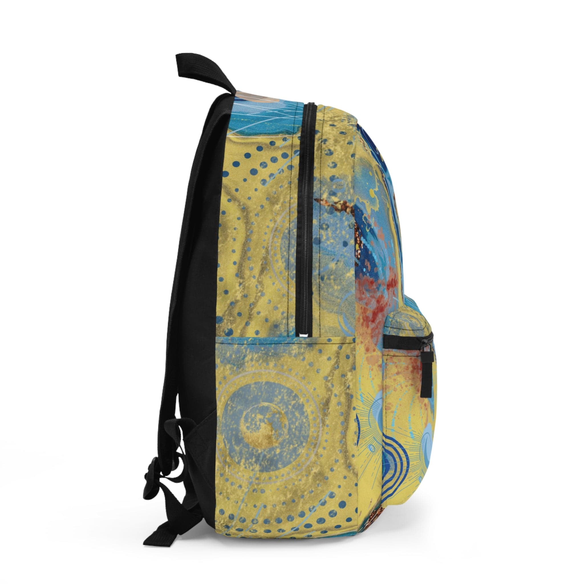 Urban SoulShine & co Bags One size Abstract Blue Moon Backpack