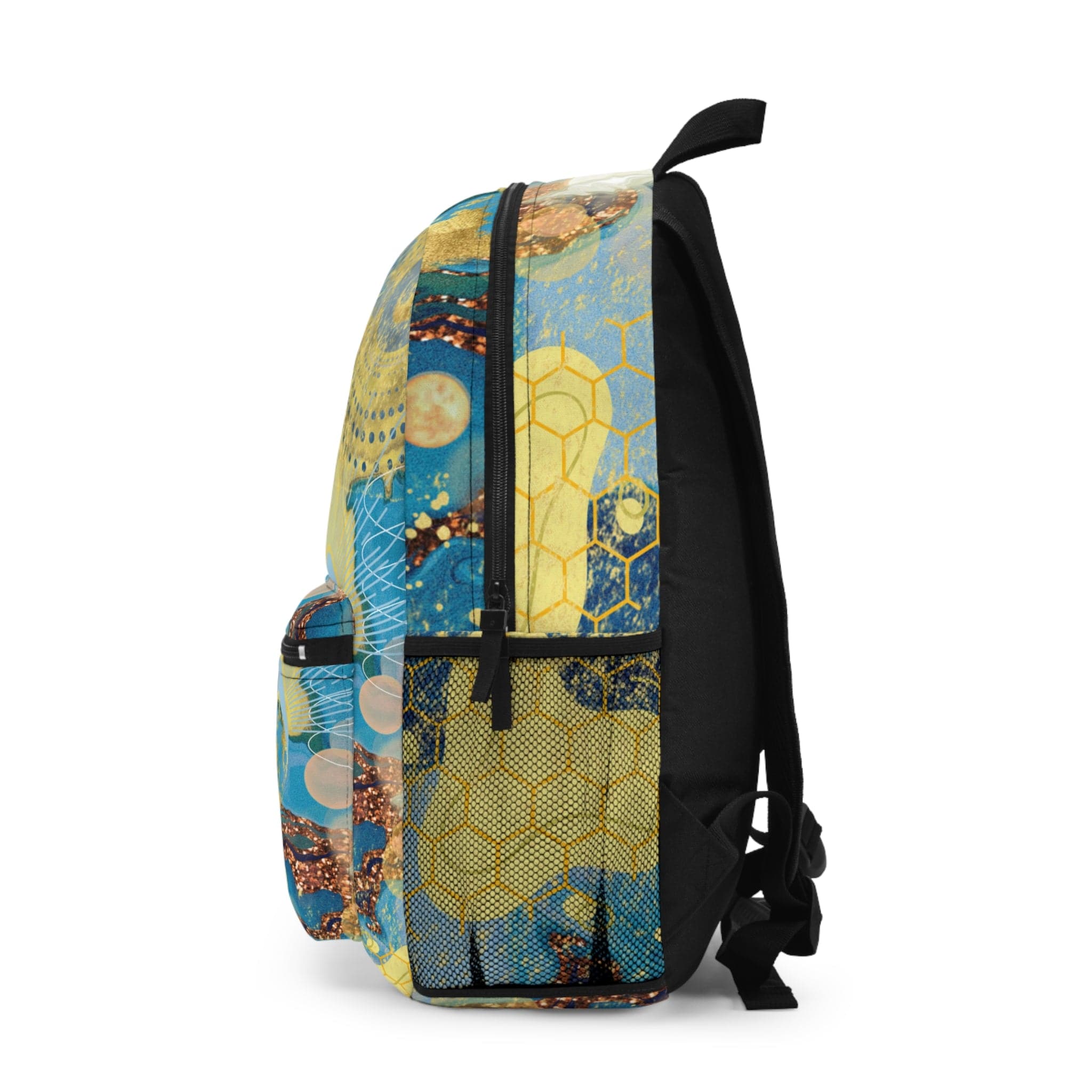 Urban SoulShine & co Bags One size Abstract Blue Moon Backpack