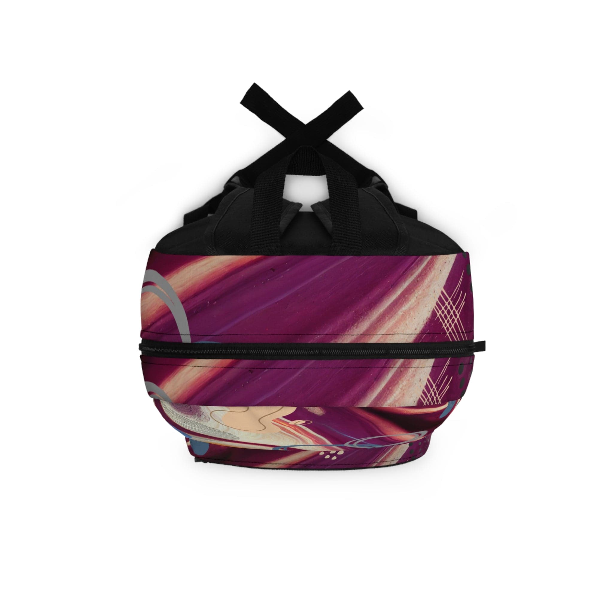 Urban SoulShine & co Bags One size Abstract Maroon Groovy Backpack