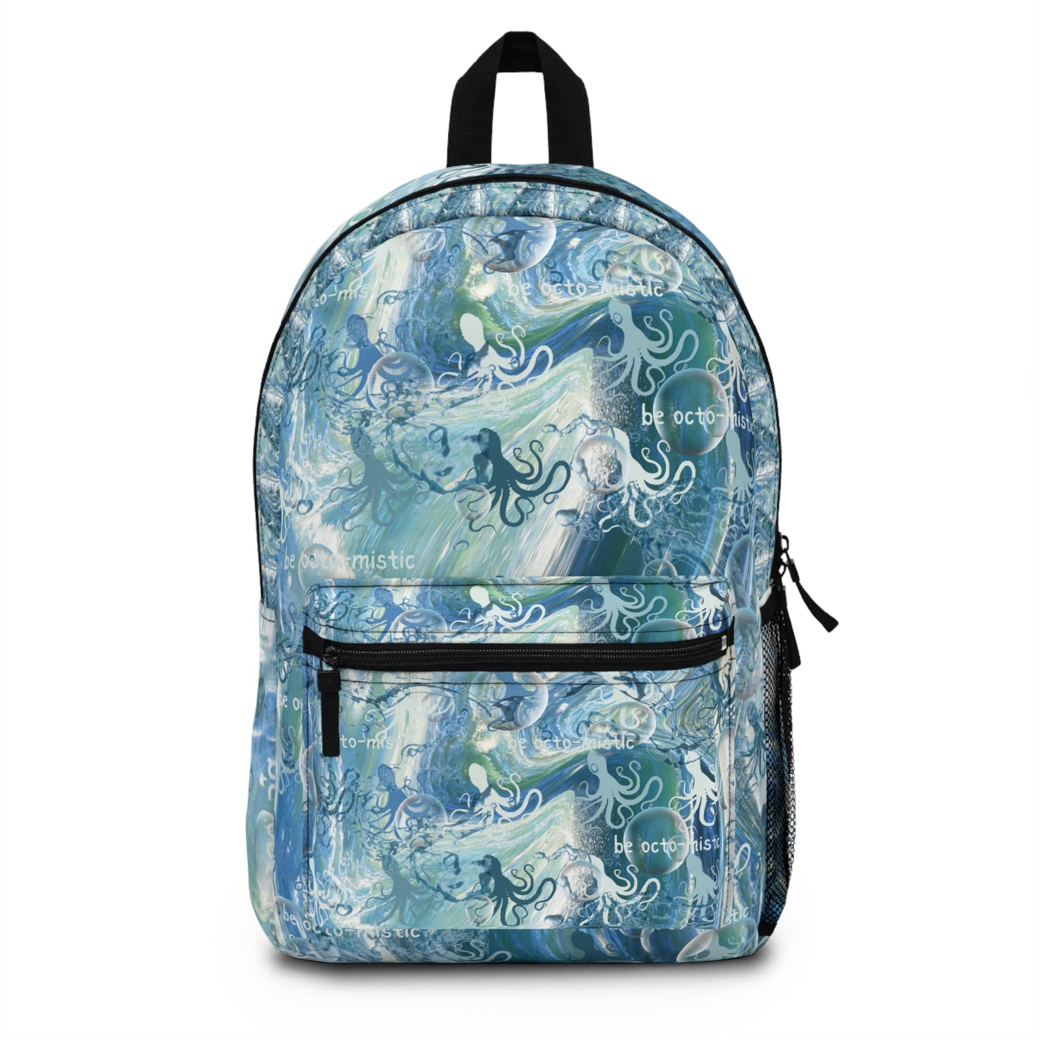 Urban SoulShine & co Bags One size BE Octo-Mistic Inspirational Custom Octopus Backpack