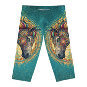 Urban SoulShine & co Capri Leggings Radiant Stallion Capri Leggings