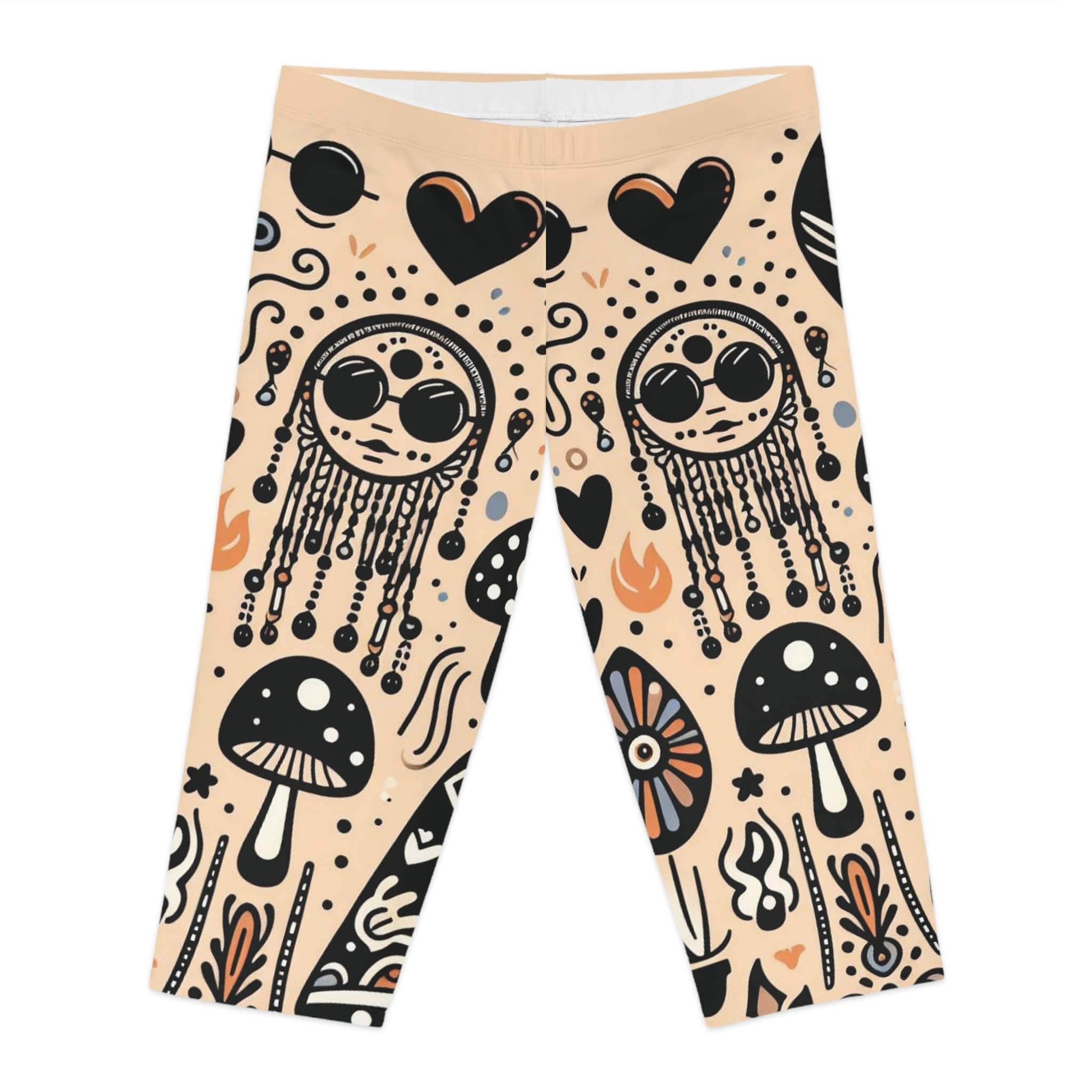 Urban SoulShine & co Capri Leggings The Tribal Effect Capri Leggings