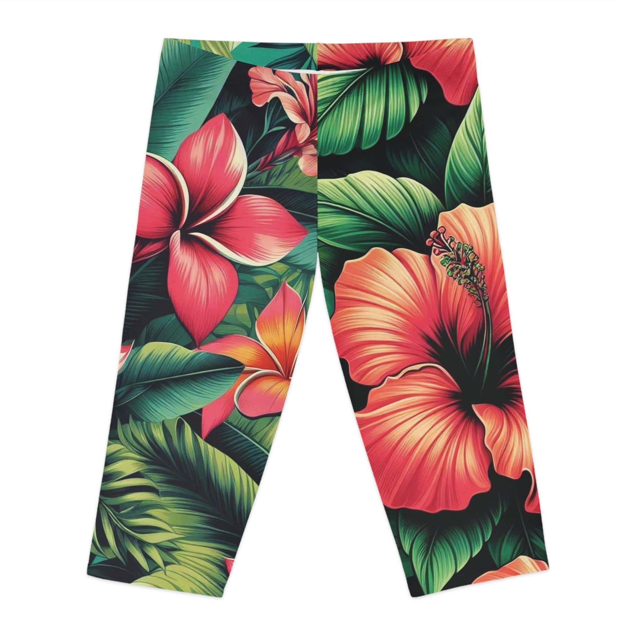 Urban SoulShine & co Capri Leggings Tropic Oasis Capri Leggings