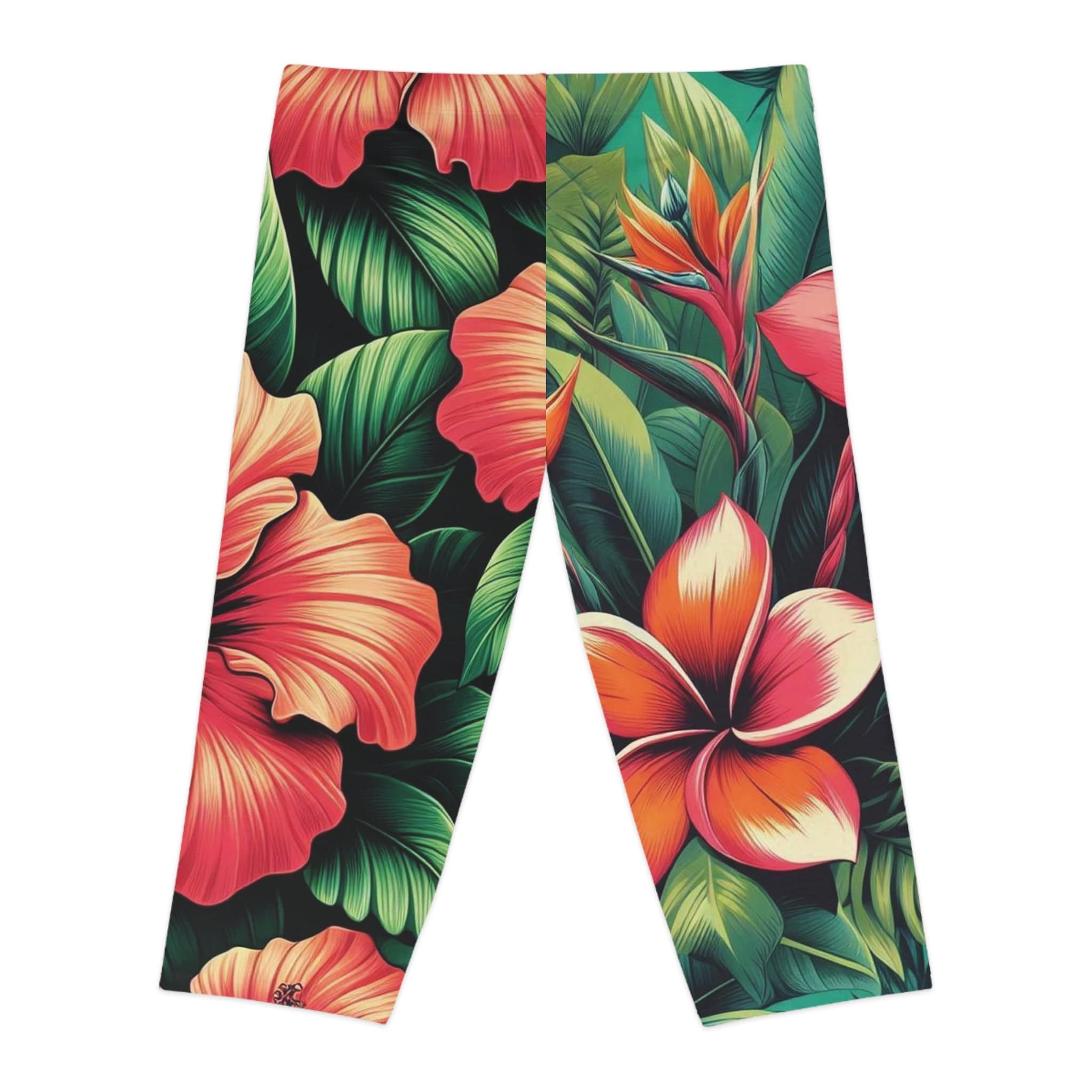 Urban SoulShine & co Capri Leggings Tropic Oasis Capri Leggings