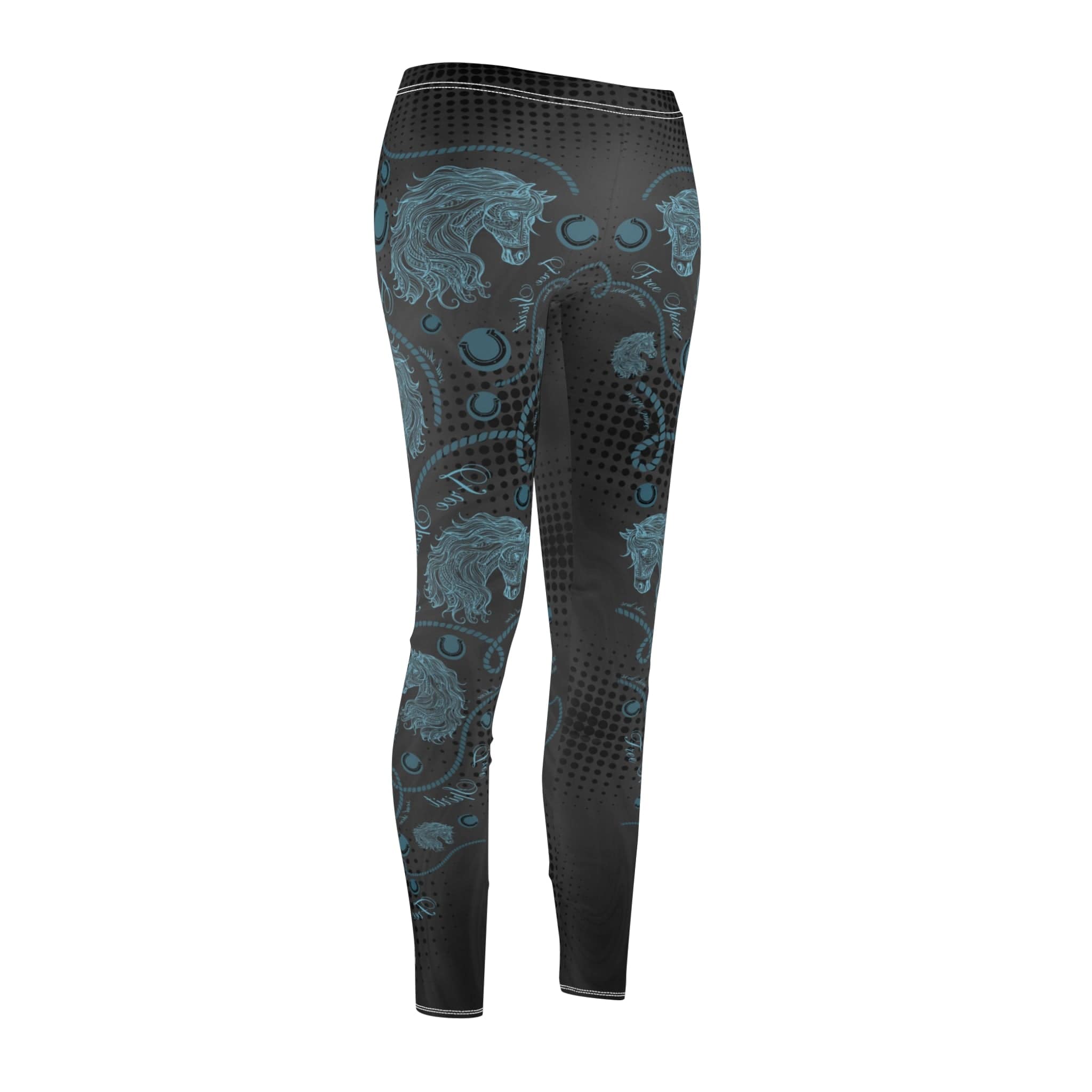 Urban SoulShine & co casual leggings Free Spirit Horse Lover SuperSoft Casual Leggings