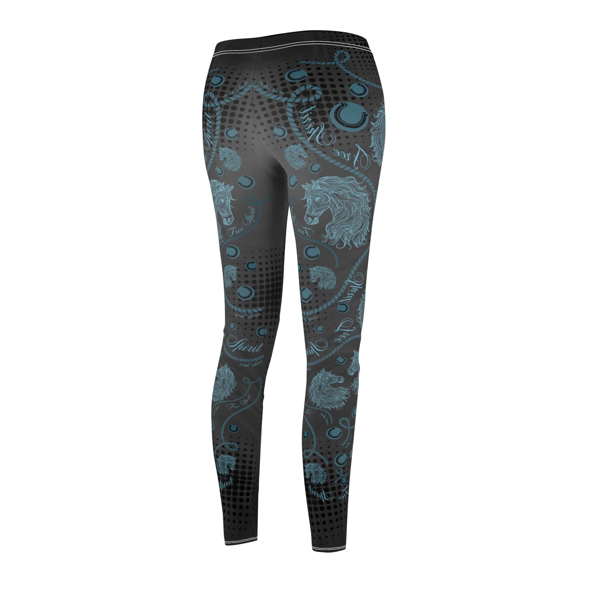 Urban SoulShine & co casual leggings Free Spirit Horse Lover SuperSoft Casual Leggings