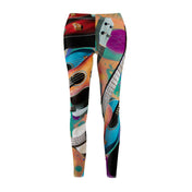 Urban SoulShine & co casual leggings Music Is....Inspirational Guitar SuperSoft Casual Leggings