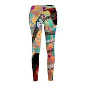 Urban SoulShine & co casual leggings Music Is....Inspirational Guitar SuperSoft Casual Leggings