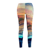 Urban SoulShine & co casual leggings Ocean of Tranquility SuperSoft Leggings