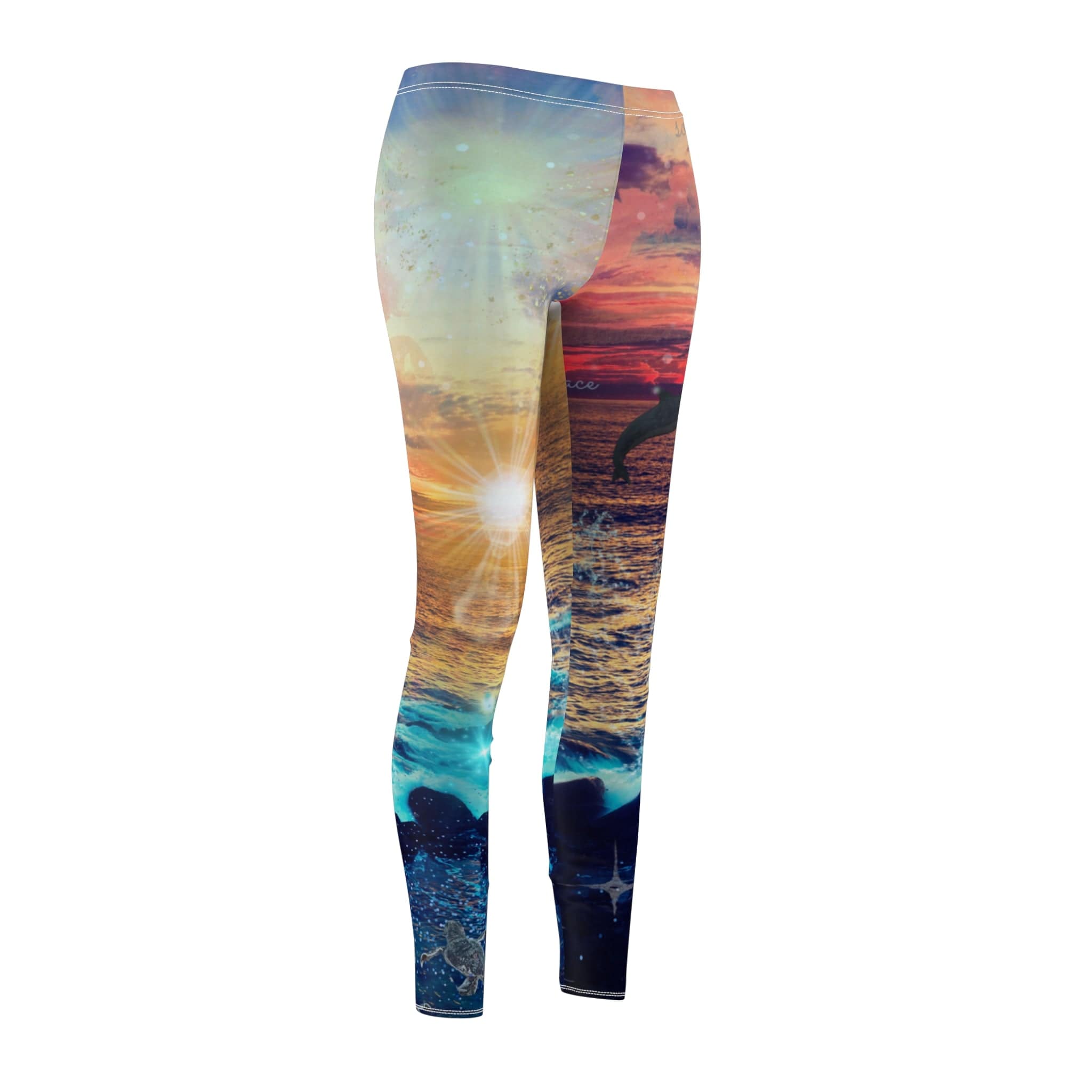 Urban SoulShine & co casual leggings Ocean of Tranquility SuperSoft Leggings