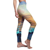 Urban SoulShine & co casual leggings Ocean of Tranquility SuperSoft Leggings