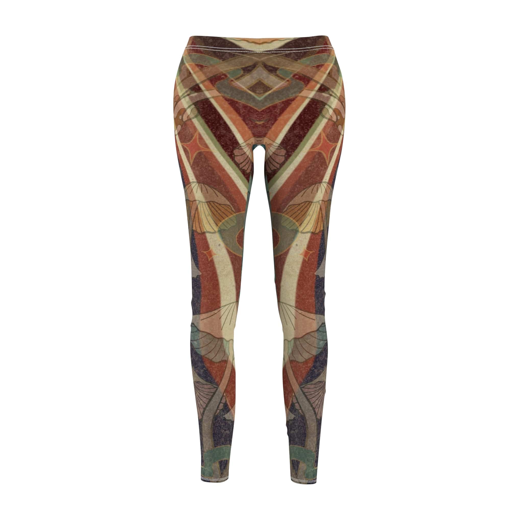 Vintage Mushroom SuperSoft Casual Leggings