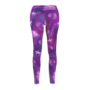 Urban SoulShine & co casual leggings Violet Neighs Horse Lover SuperSoft Casual Leggings