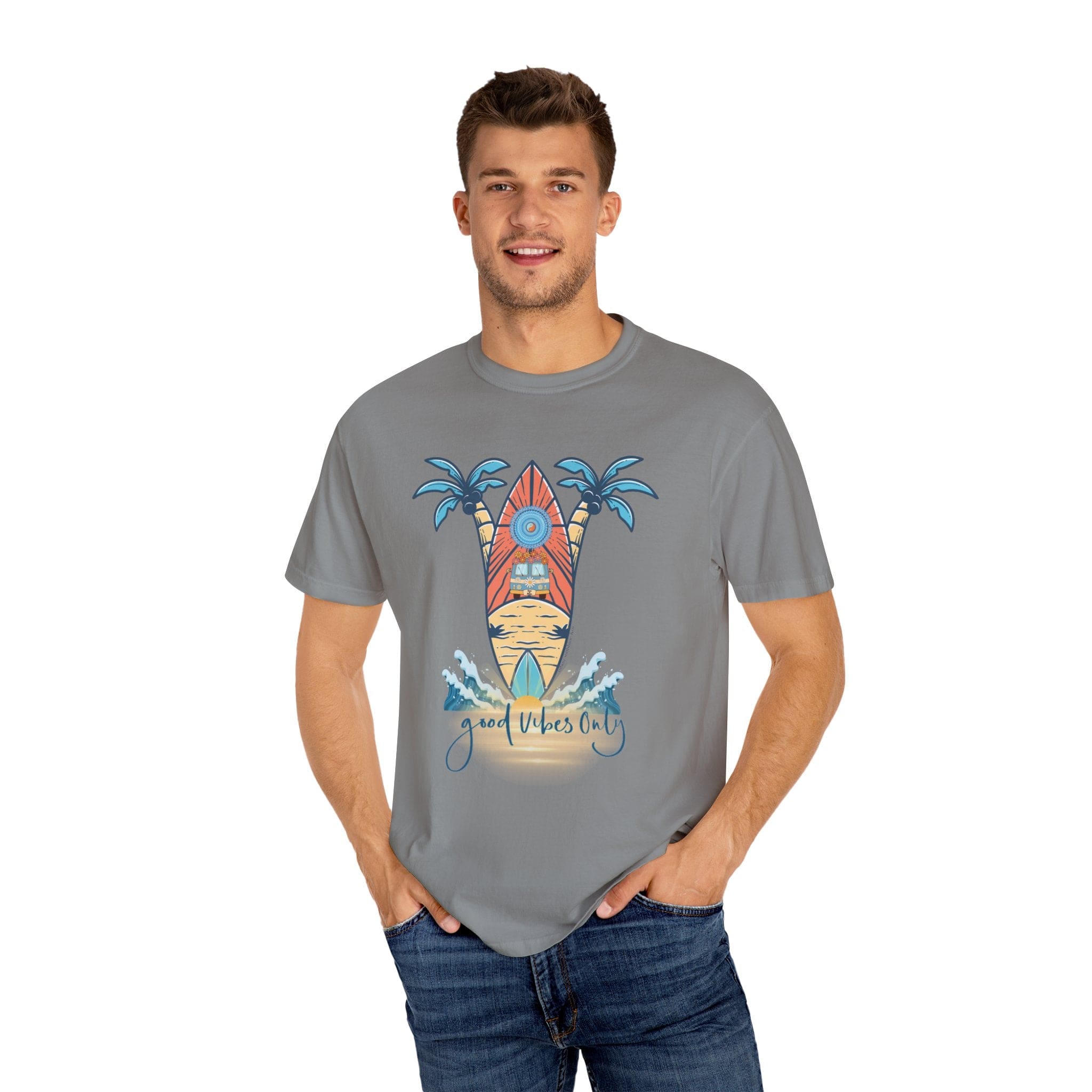 Surf's Up! Good Vibes Only Tee (Unisex)